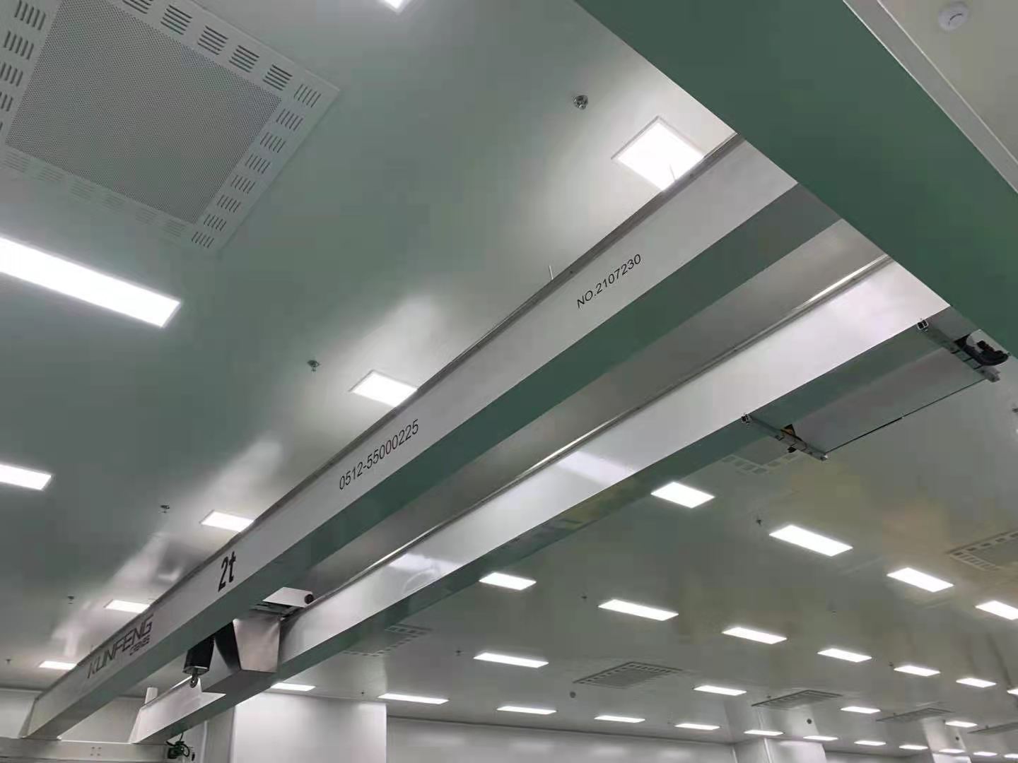 万级洁净室不锈钢主梁起重机